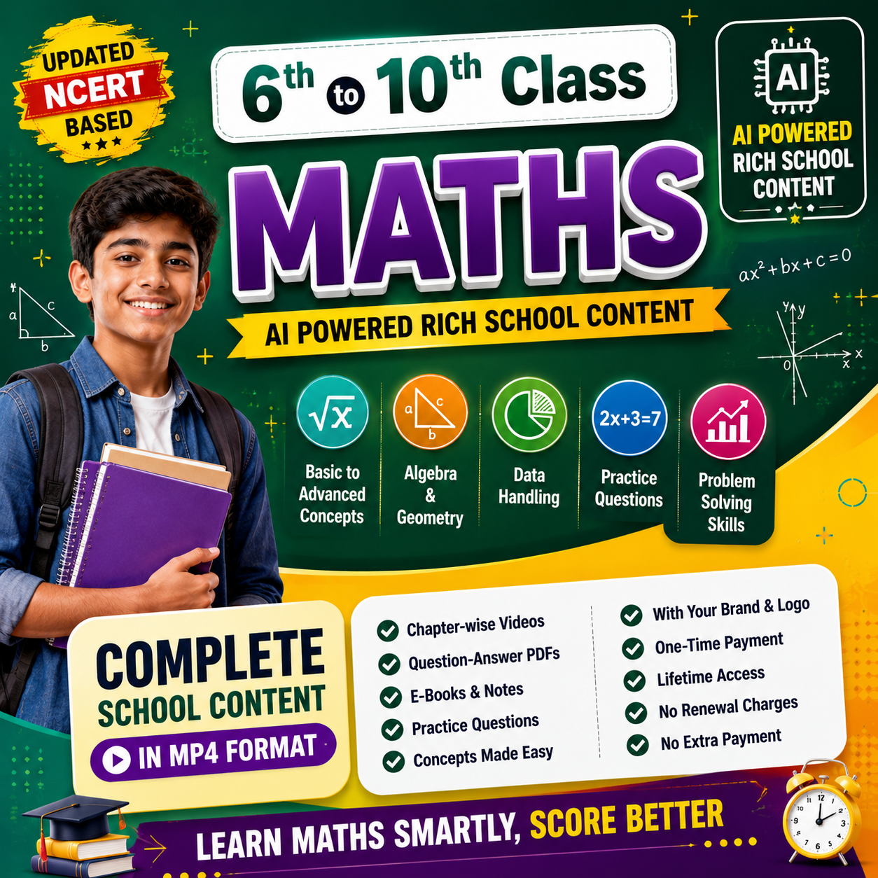 SCHOOL EDUCATION OF CBSE BOARD CLAS 9TH MATHS...